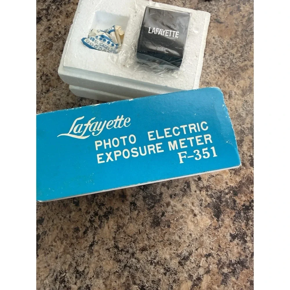 Vintage Lafayette F-351 Photo Electric Exposure Meter, Japan,see photos-sealed